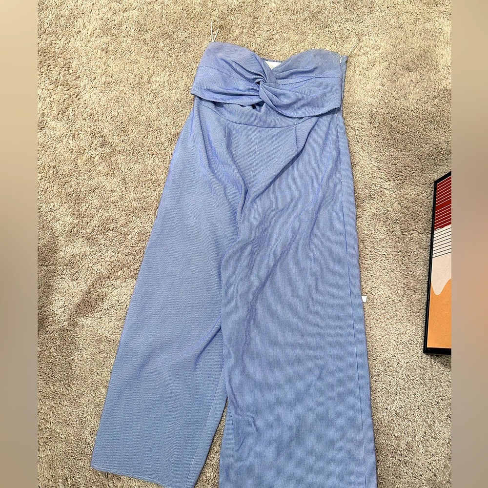 Strapless jumpsuit